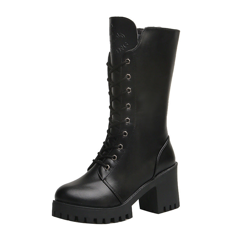DN Misa Amane Cosplay Shoes Black Boots