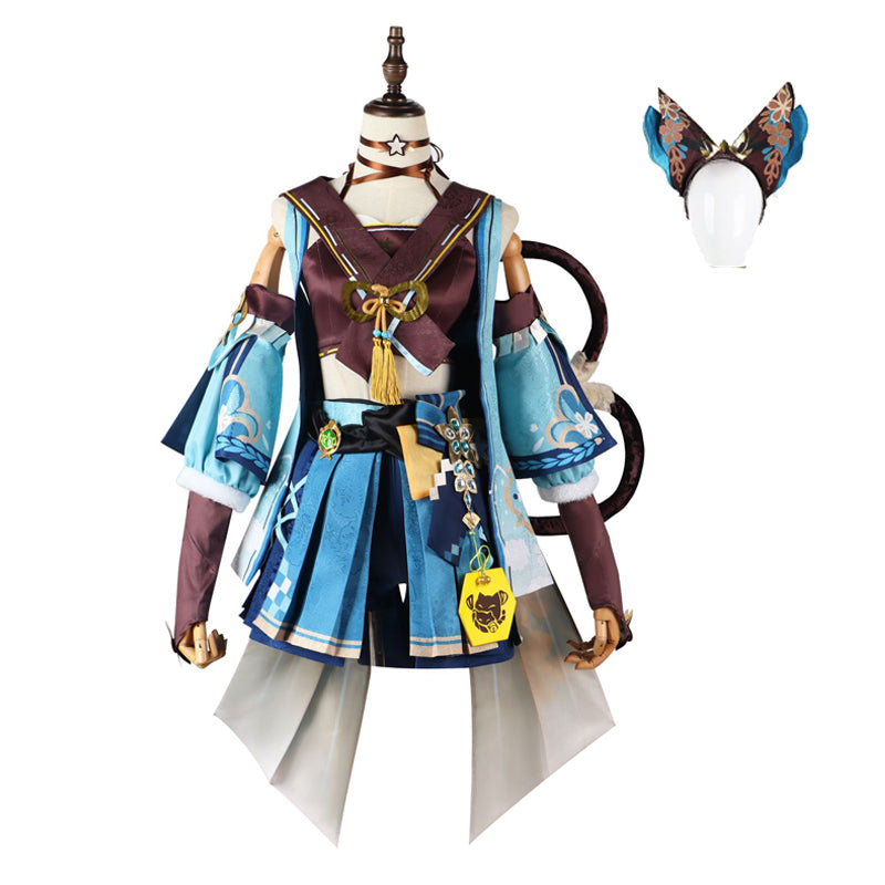 Genshin Impact Kirara Costume Halloween Carnival Costume Outfit