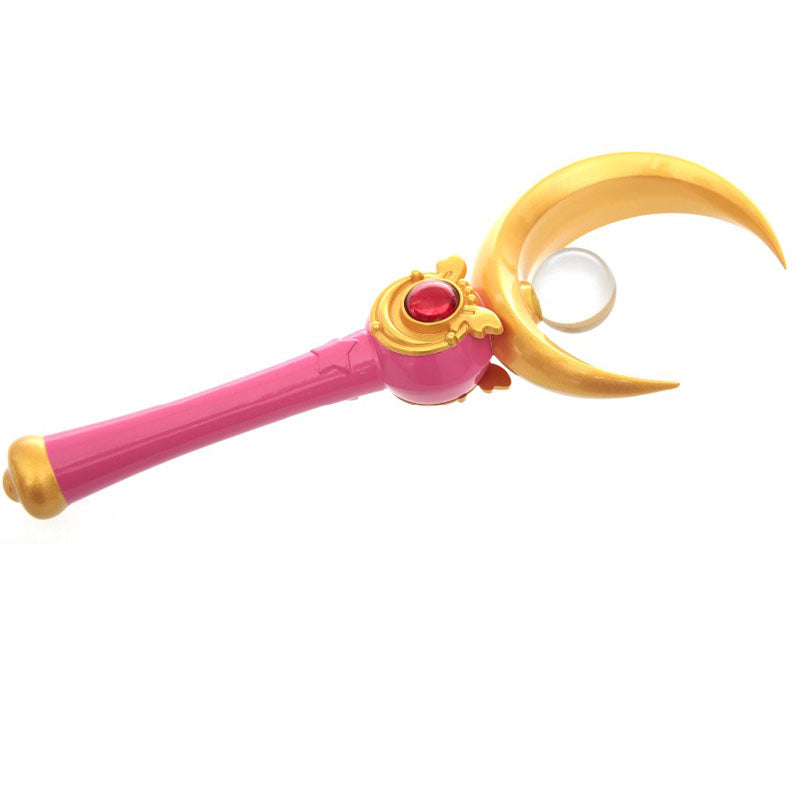 Anime Sailor Moon Usagi Tsukino Cosplay Accessories Weapons Moon Stick Props