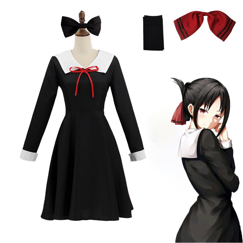 Anime Kaguya-sama wa Kokurasetai/Kaguya-sama Love is War Kaguya Shinomiya Costume Chika Fujiwara Cosplay Costume Uniform