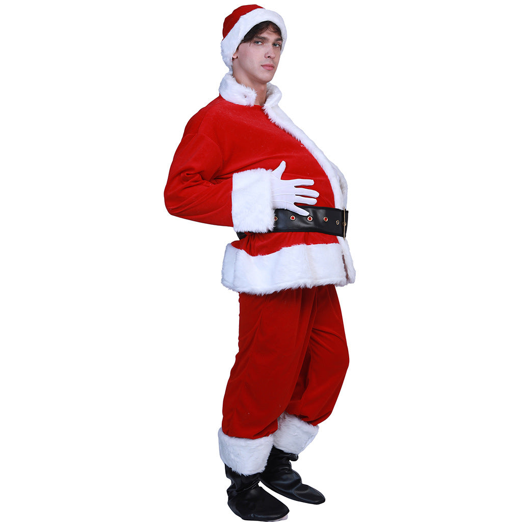 2022 Christmas Adults Santa Claus Men's Padded Santa Belly Costume Accessory