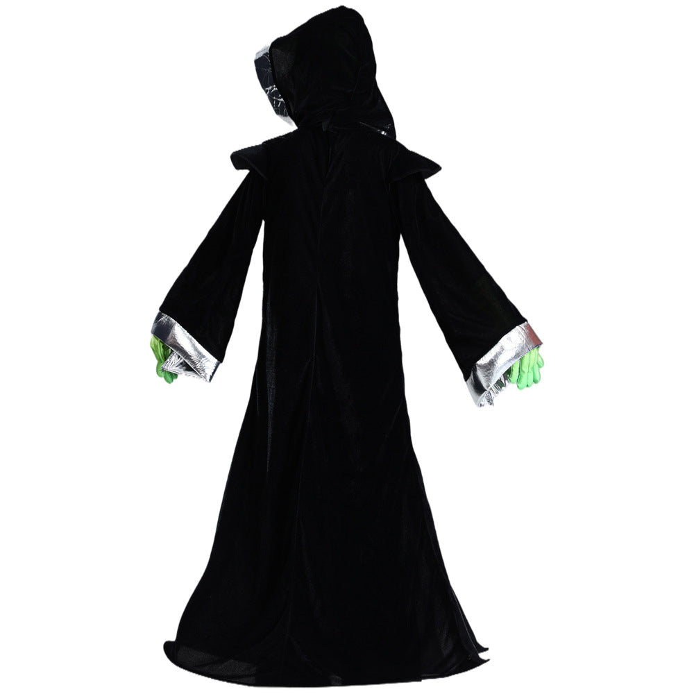 2023 Child Alien Costume Robe Boys Girls Halloween Carnival Party Costume