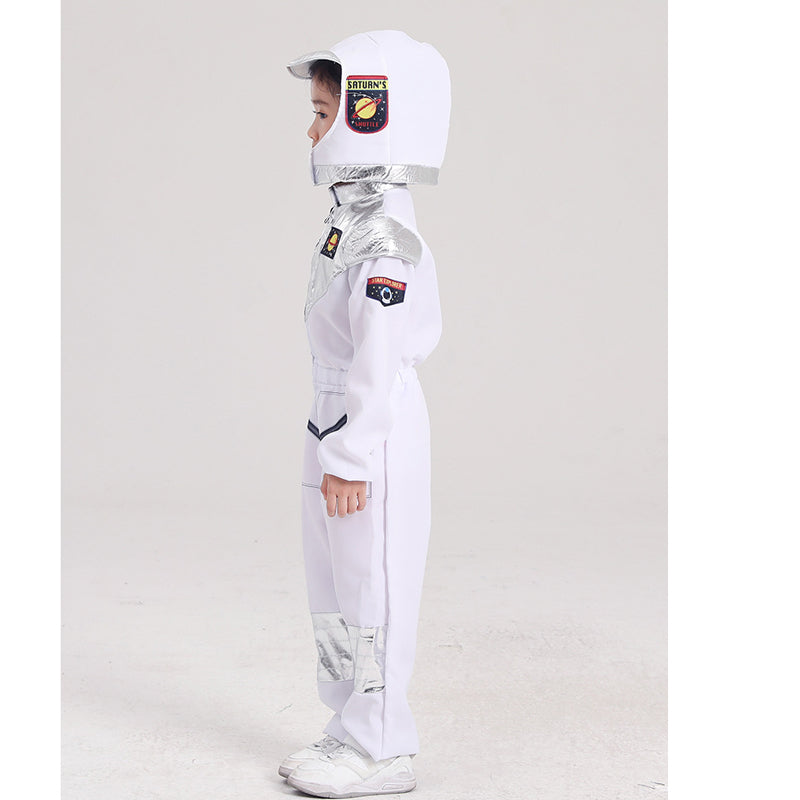 2023 Child Astronaut Space Suit Costume Boys Girls Halloween Party Cosplay Costumes Outfit