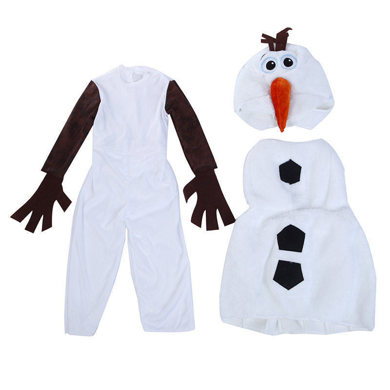 2023 Child Toddler Baby Snowman Costume Christmas Halloween Party Costume