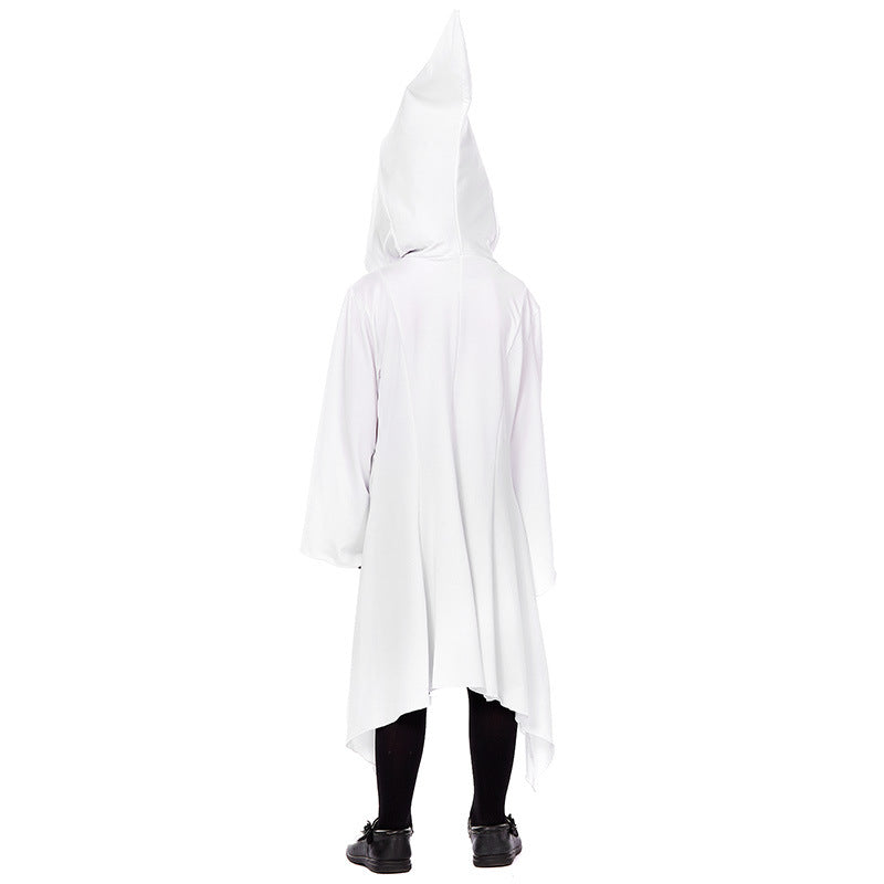 2023 Halloween Carnival Kids Costume Girl Boys Little White Ghost Costume