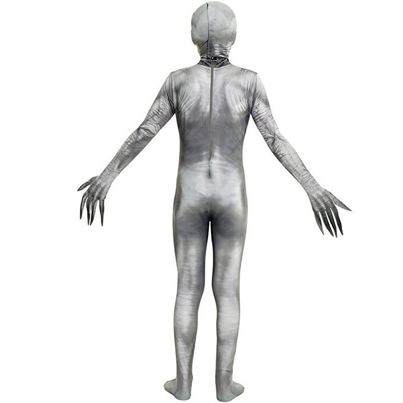 2023 Halloween Child Adult Horror Zentai Costume Zombie Skeleton Onesie Jumpsuit Cosplay Costume