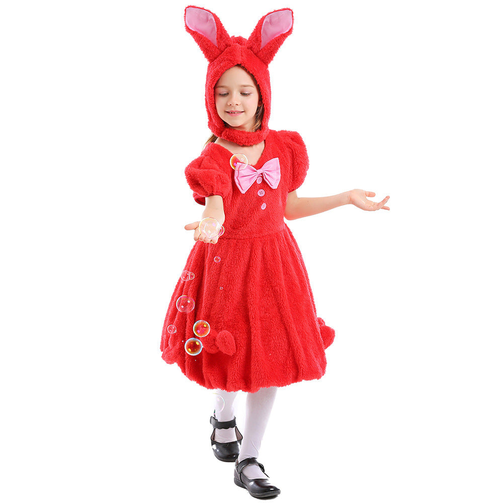 2023 Halloween Costume Kids Cute Rabbit Costume Boys Girls Stage Performance Costumes