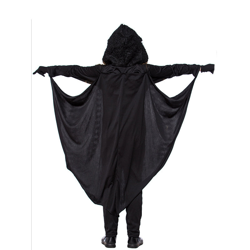 2023 Halloween Costume Kids Girls Boys Performance Bat Costume Jumpsuit Animal Bat Halloween Costume