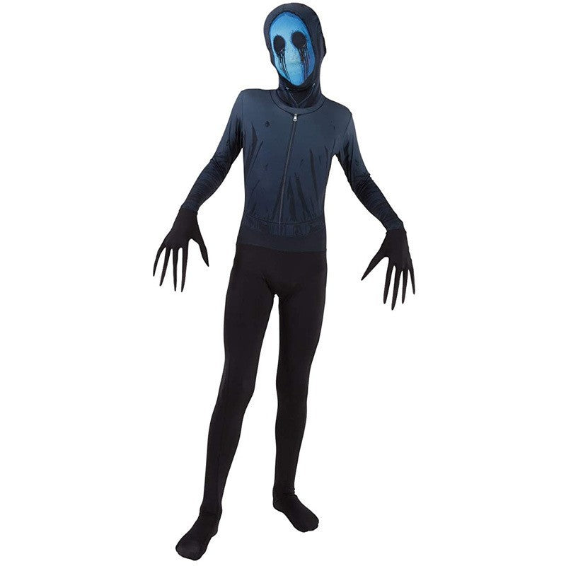 2023 Halloween Kids and Adults Horror Zentai Costume Eyeless Jack Jumpsuit Cosplay Costumes Role Playing Costumes