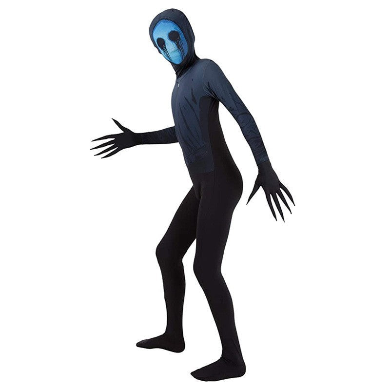 2023 Halloween Kids and Adults Horror Zentai Costume Eyeless Jack Jumpsuit Cosplay Costumes Role Playing Costumes