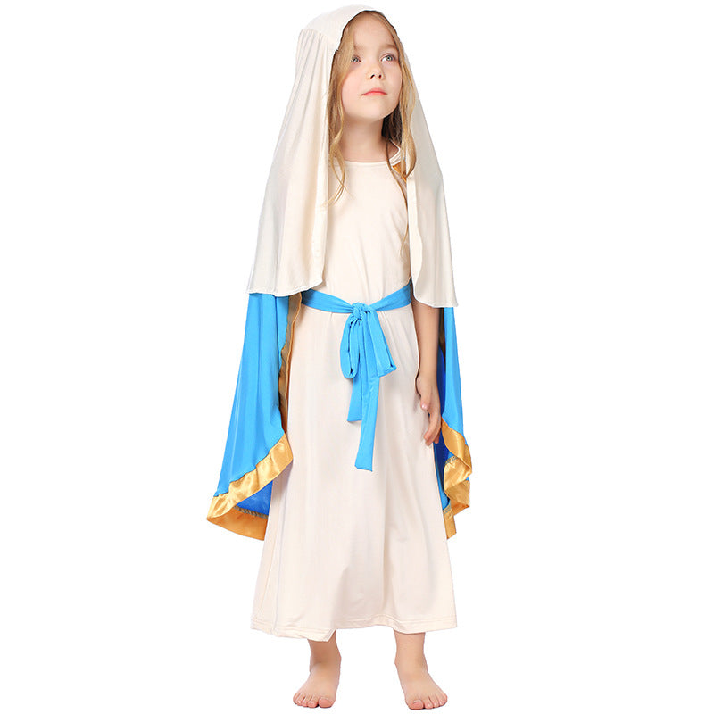 2023 Kids Halloween Stage Performance Costume Shepherd Costume for Girls Boys