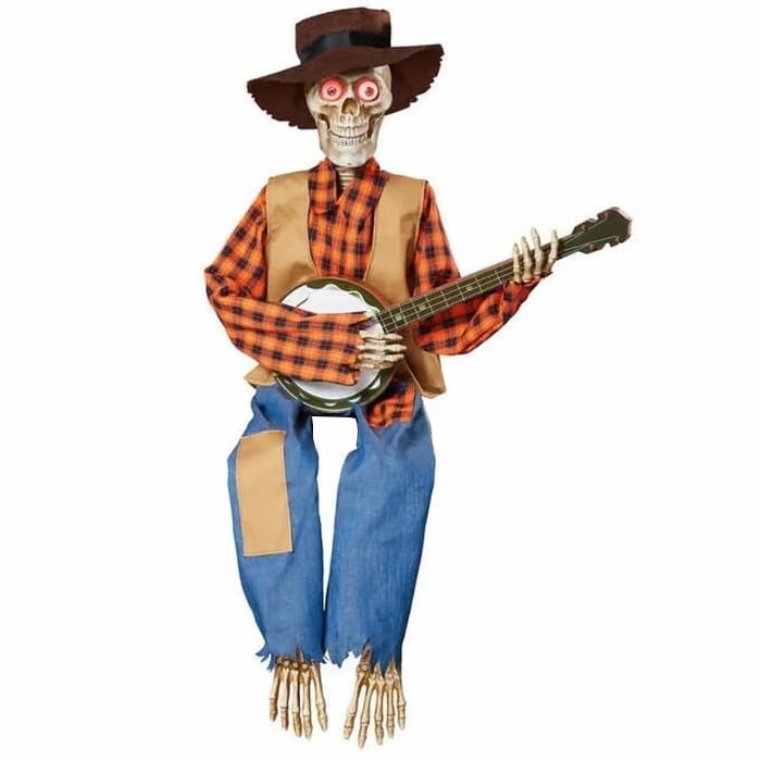 Funny Animated Dueling Banjo Skeletons