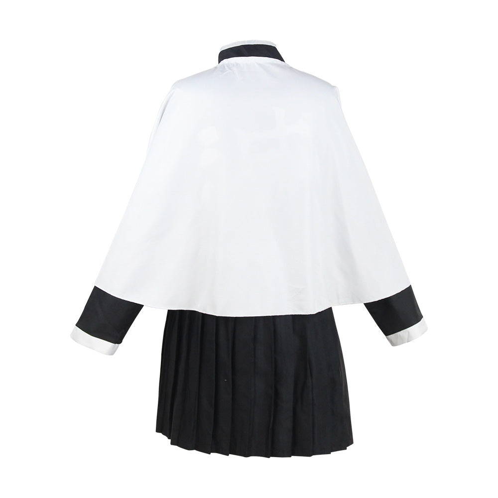 Anime Kanao Tsuyuri Full Set Costume Uniform+Wigs+Boots Halloween Costume Outfit