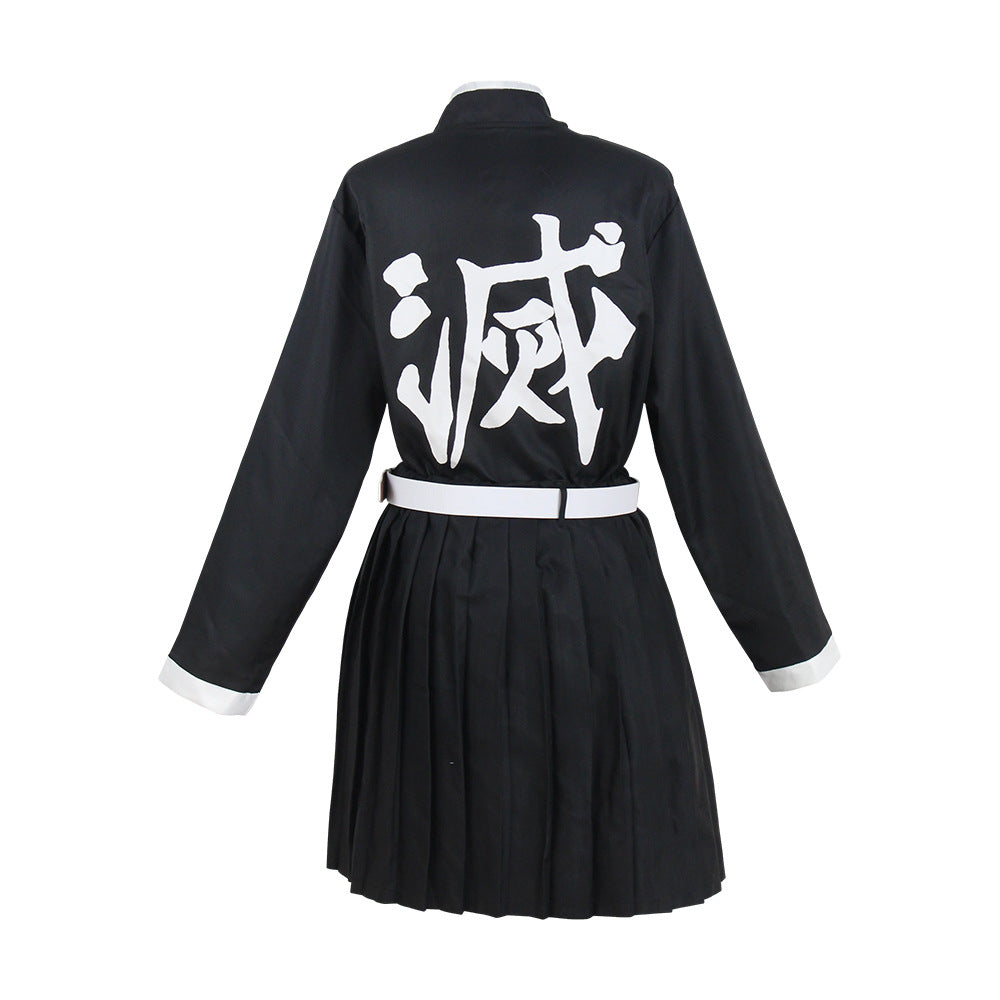 Anime Kanao Tsuyuri Costume+Wigs+Shoes+Weapon Sword Whole Set Cosplay Costume Outfit