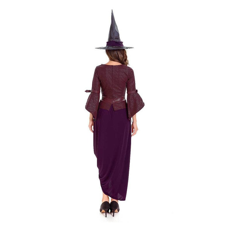 Classic Purple Witch Cosplay Costume Halloween/Stage Performance Party