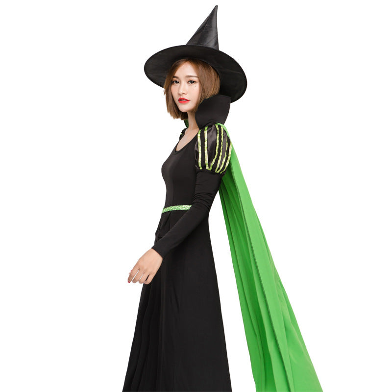 Standing Collar Witch Cosplay Costume Halloween/Stage Performance/Party
