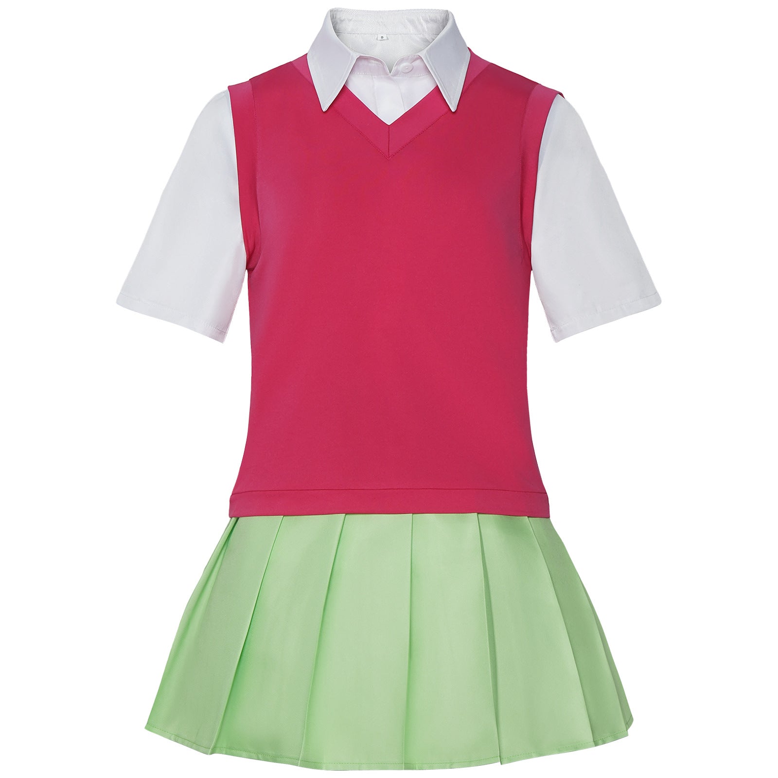 5Hanayome Itsuki Nakano  School Uniform Costume+Wigs Halloween Cosplay Outfit