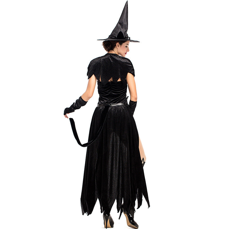Playful Tube Top Black Cat Witch Costume Halloween/Stage Performance/Party