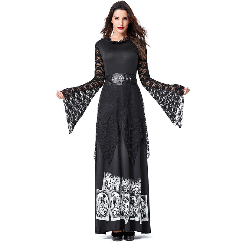 Skeleton Death Evil Witch Cos Costume Halloween/Stage Performance/Party