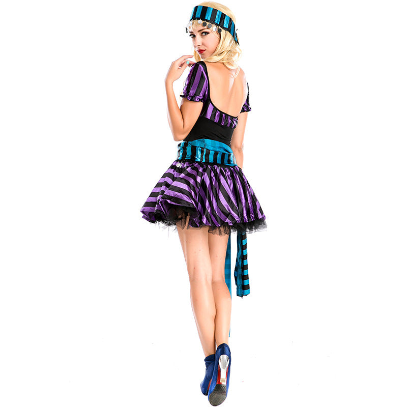 Adult Women Deluxe Wench Pirate Costume Halloween / Stage Performance / Party
