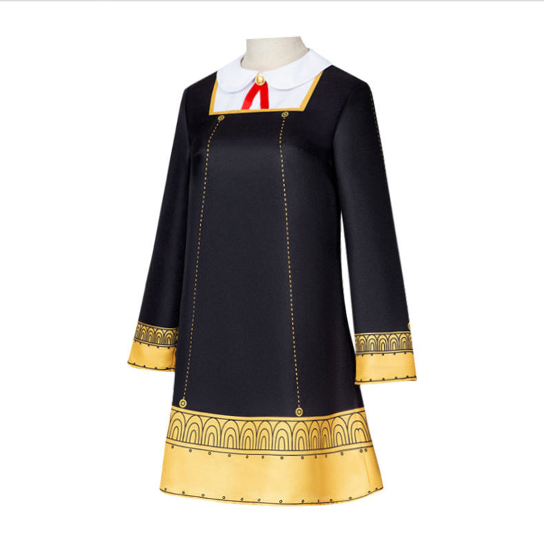 Anya Forger Costume With Wigs For Kids and Adults SPY FAMILY Halloween Costume Outfit Set