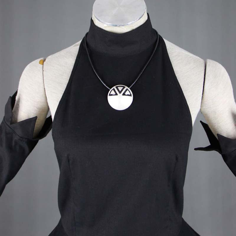 Soul Eater Halloween Cospaly Blair Oversleeve Black Dress Costume Carnival Costume Outfit With Hat For Kids and Adults