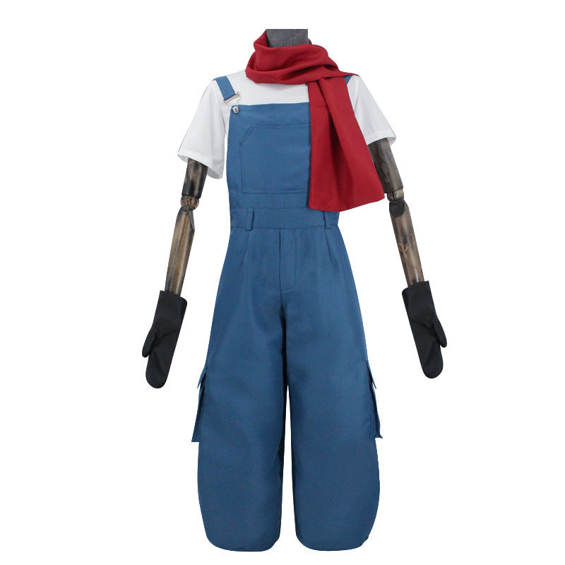 Angels of Death Edward "Eddie" Mason Cosplay Costume Full Set With Scarf Halloween Cosplay Outfit