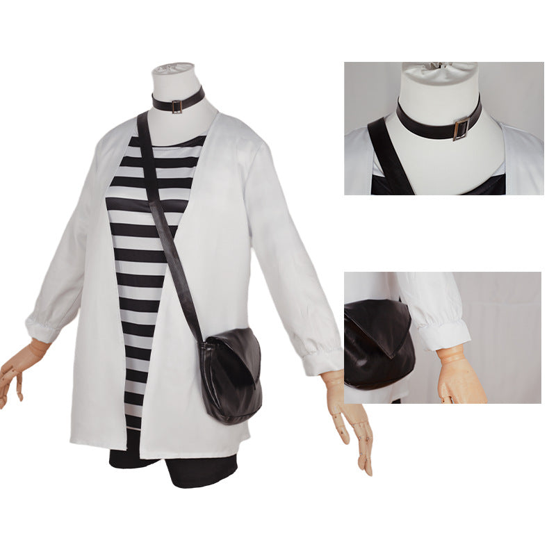 Angels of Death Rachel Gardner Whole Set Costume With Wigs and Cosplay Boots Halloween Carnival Costume For Girls Women