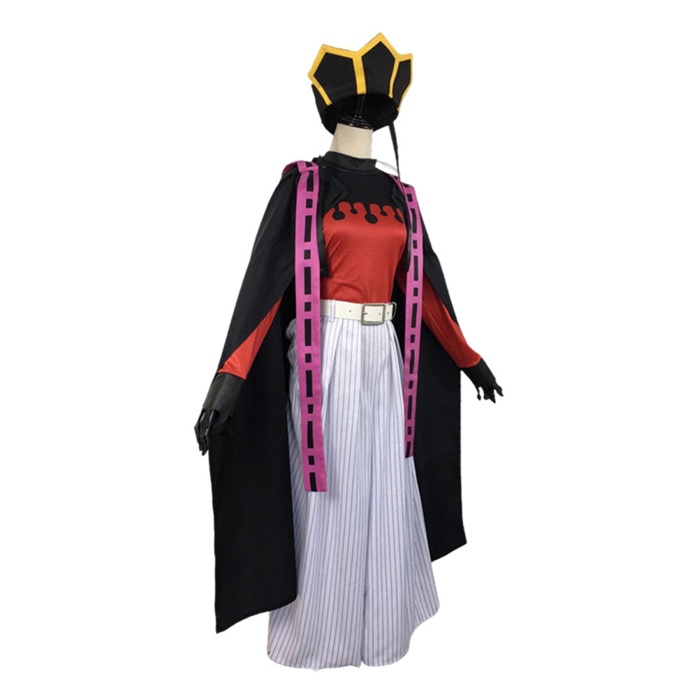 Anime Upper Rank Two Doma Costume+Wigs+Shoes Full Set Cosplay Outfit