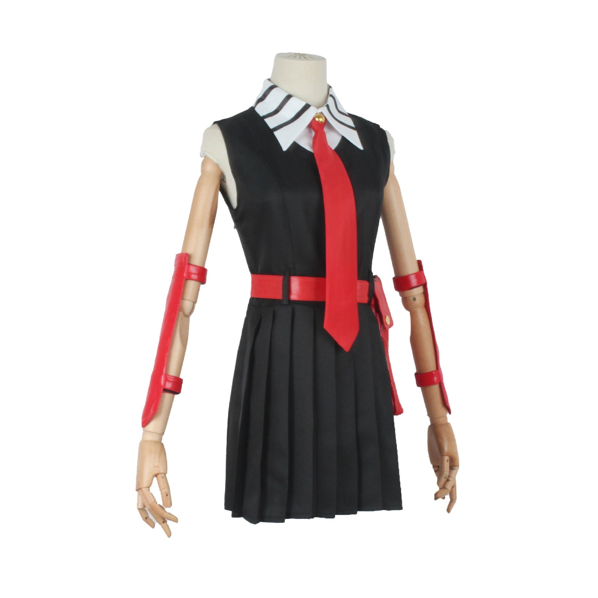 Anime Akame ga Kill! Akame Cosplay Costume With Wigs Full Set Halloween Costume