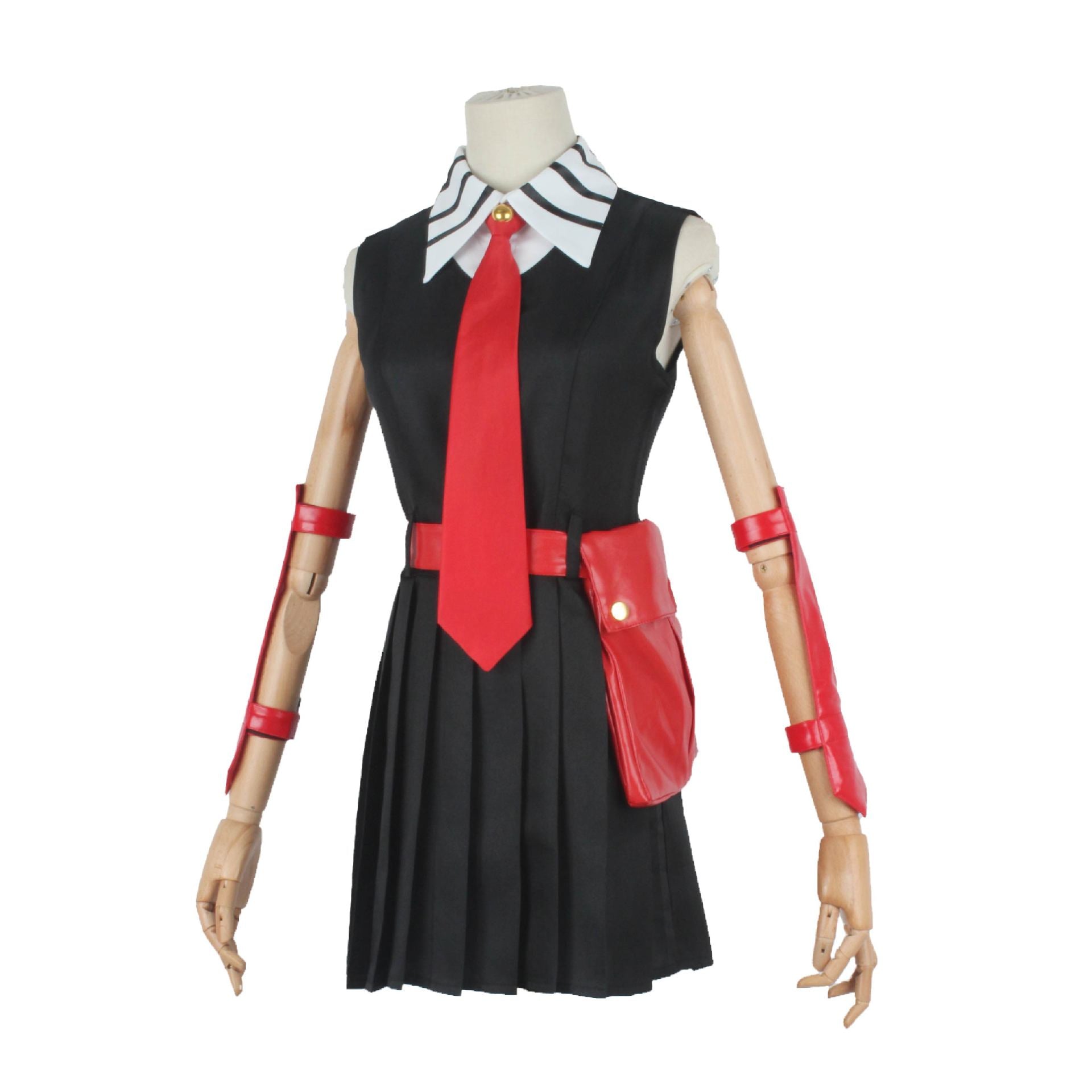 Anime Akame ga Kill! Akame Cosplay Costume With Wigs Full Set Halloween Costume