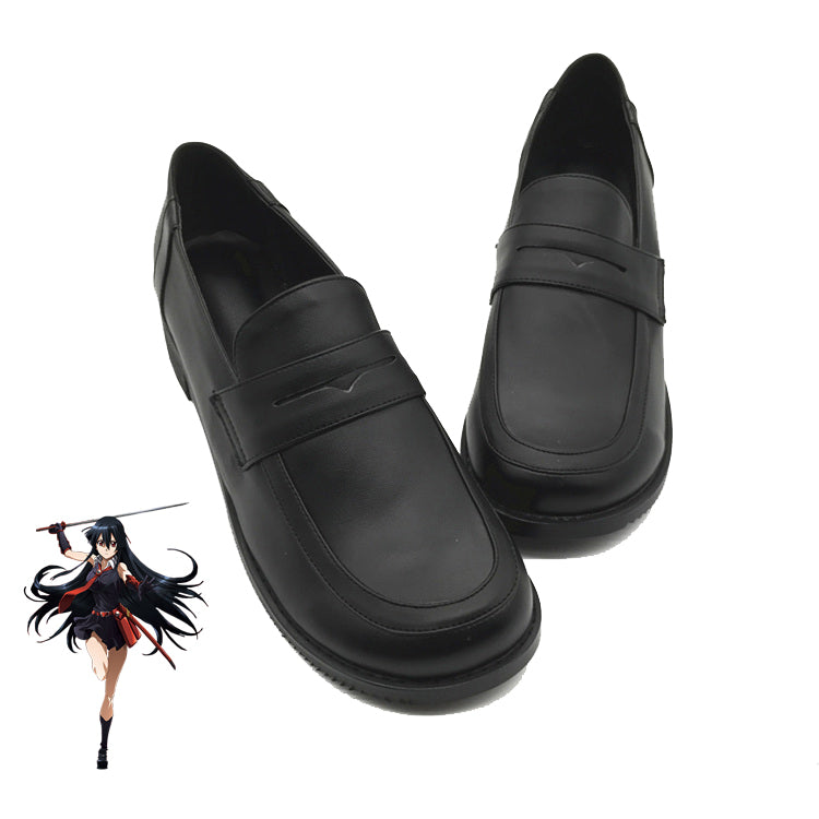 Anime Akame ga Kill! Akame Costume Shoes Halloween Cosplay Shoes Accessories