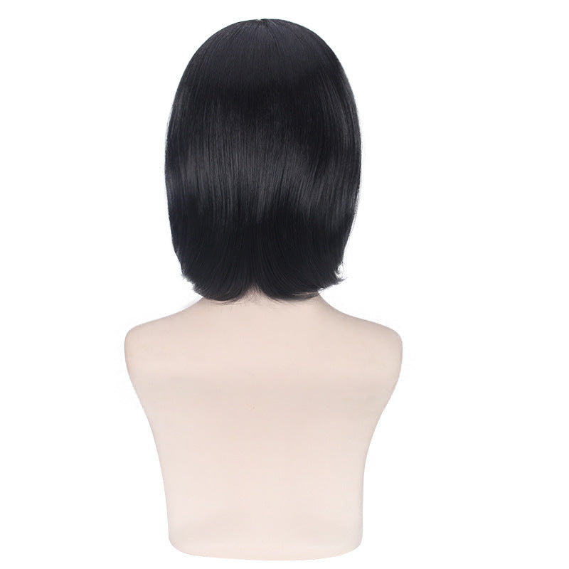 Attack on Titan Mikasa Ackermann Cosplay Wigs Black Short Wigs