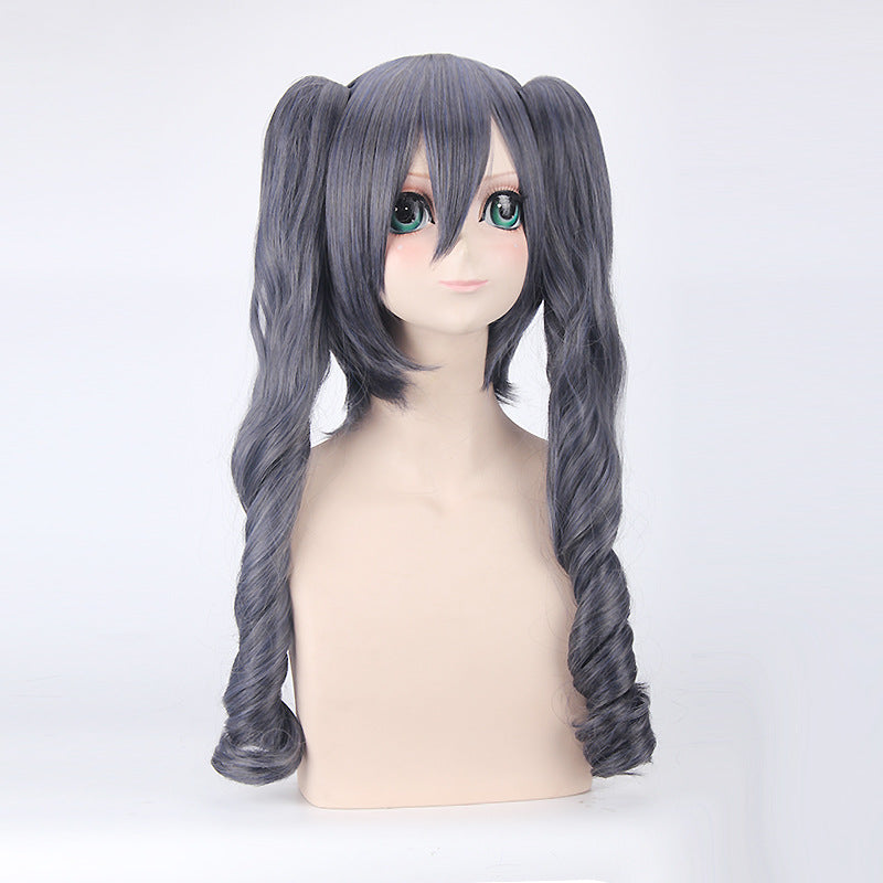 Anime Kuroshitsuji Black Butler Earl Ciel Phantomhive Female Cosplay Wigs Long Grey Wigs