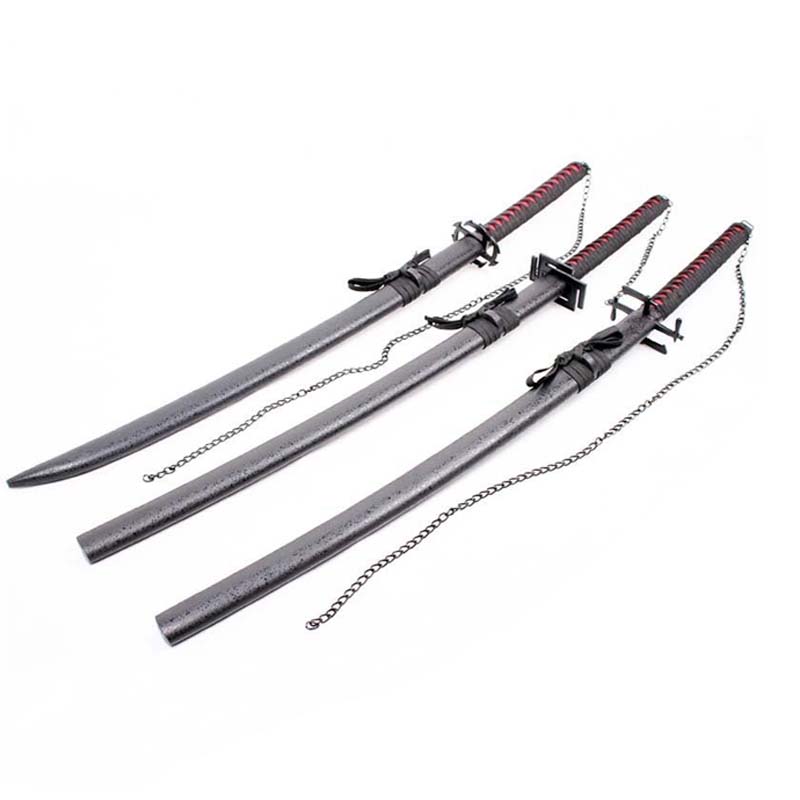 Anime Cosplay Swords Ichigo Bankai Tensa Zangetsu Cosplay Wooden Sword