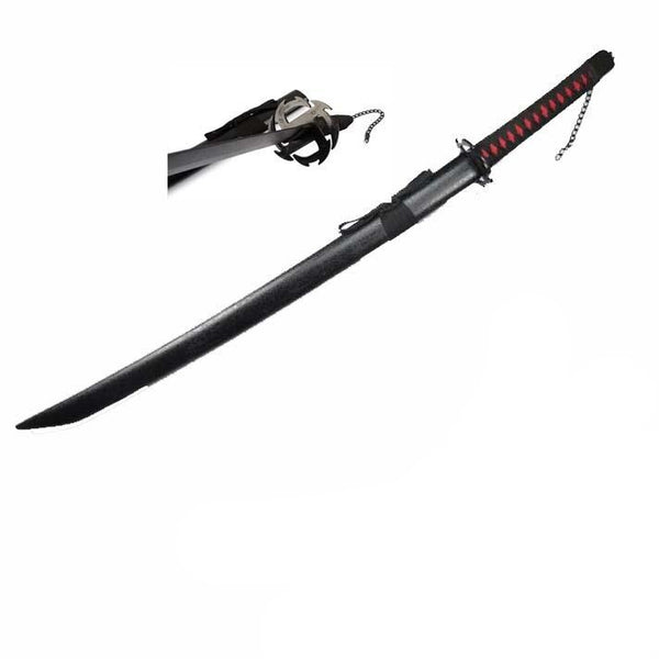 Anime Cosplay Swords Ichigo Bankai Tensa Zangetsu Cosplay Wooden Sword