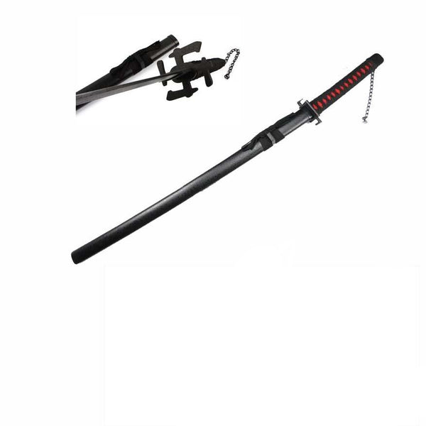 Anime Cosplay Swords Ichigo Bankai Tensa Zangetsu Cosplay Wooden Sword