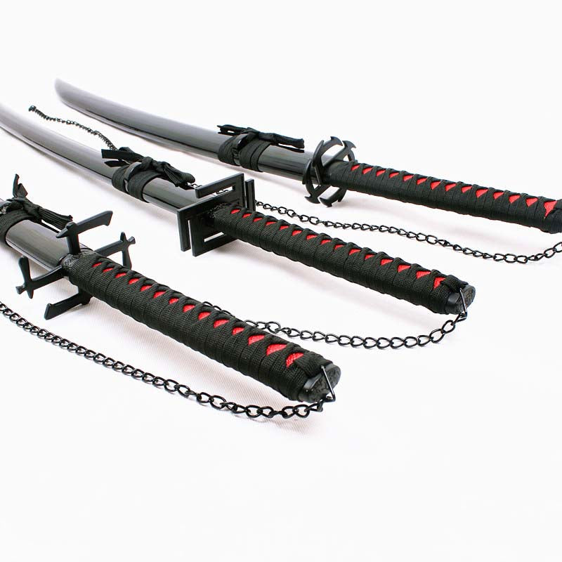 Anime Cosplay Swords Ichigo Bankai Tensa Zangetsu Cosplay Wooden Sword