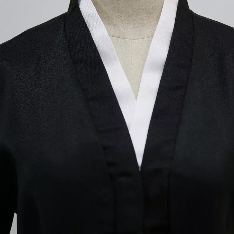 Anime Ichigo Bankai Cosplay Costume Full Set Cosplay Outfit With Straw Sandals Shoes+Mask+Socks