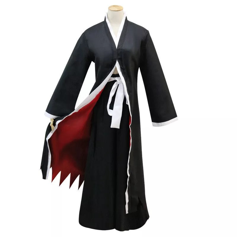Anime Ichigo Bankai Cosplay Costume Full Set Cosplay Outfit With Straw Sandals Shoes+Mask+Socks