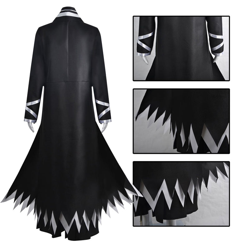 Ichigo Kurosaki Fullbring Bankai Costume With Wigs+Straw Sandals Shoes+Mask+Socks Halloween Cosplay Outfit Whole Set