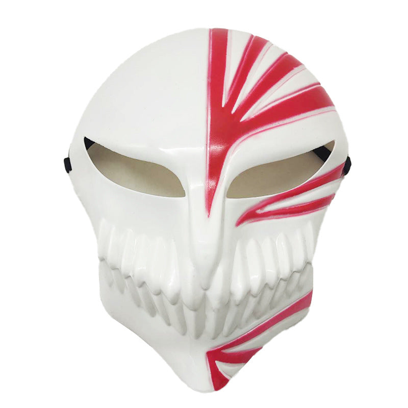 Ichigo Kurosaki Fullbring Bankai Costume With Wigs+Straw Sandals Shoes+Mask+Socks Halloween Cosplay Outfit Whole Set