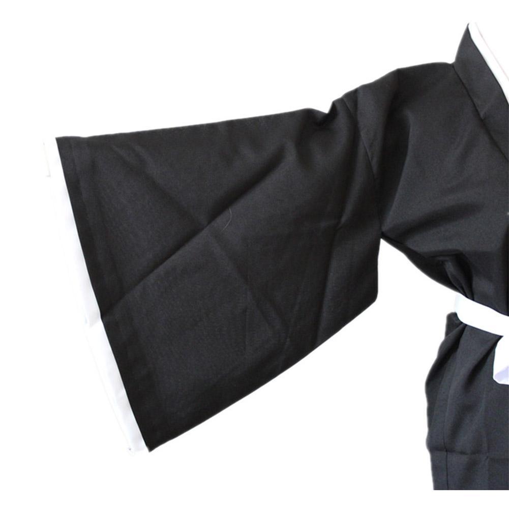 Rukia/ Ichigo Shihakushō Costume Shinigami Uniform Halloween Cosplay Outfit