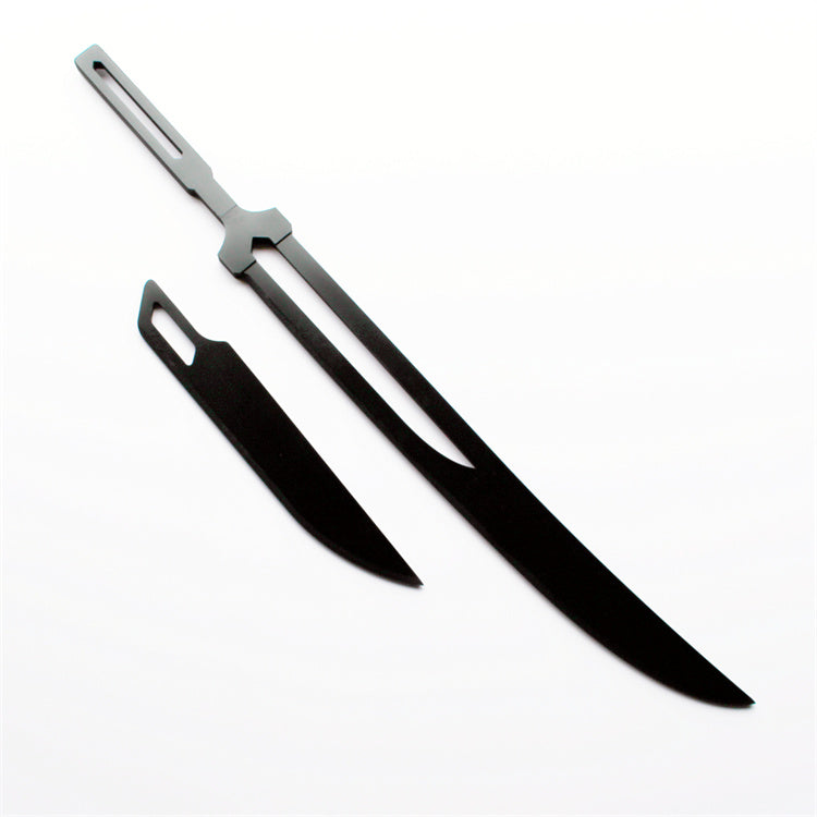 Anime Ichigo Kurosaki Cosplay Weapon Sword Dual Zangetsu Shikai Sword Props