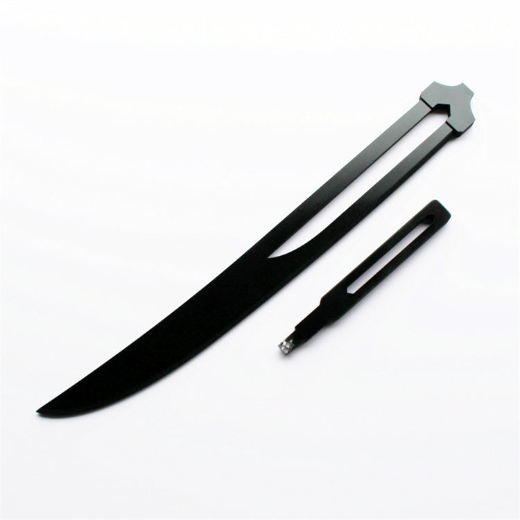 Anime Ichigo Kurosaki Cosplay Weapon Sword Dual Zangetsu Shikai Sword Props