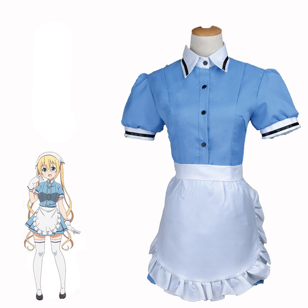 Anime Blend S Costume Hideri Kanzaki/Maika Sakuranomiya/Kaho Hinata Lolita Maid Dress Costume