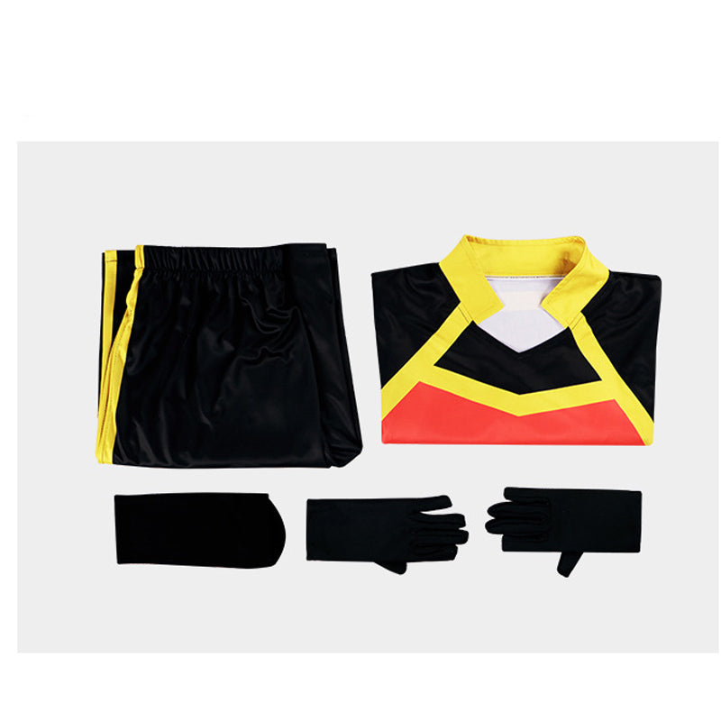 Anime Blue Lock Bastard Munchen Michael Kaiser Cosplay Costume With Wigs Set