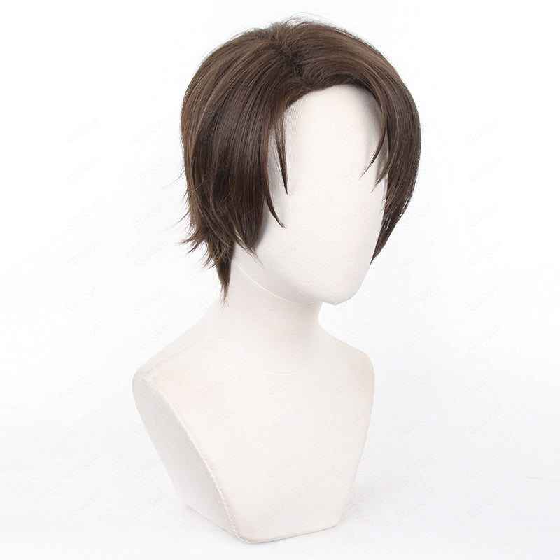 Anime Blue Lock  Kenyu Yukimiya Cosplay Wigs Brown Short Wigs