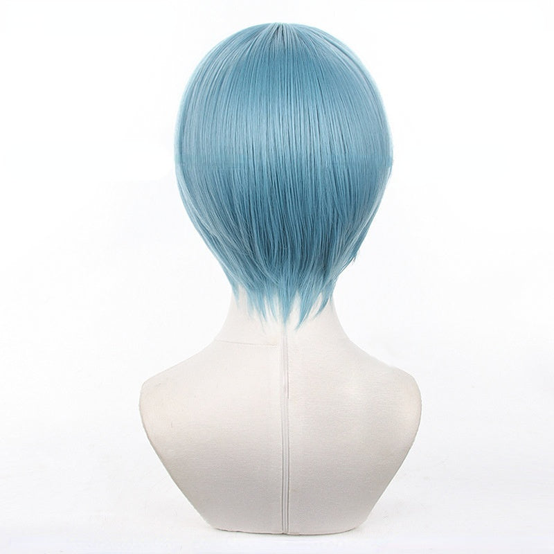 Anime Blue Lock  Yo Hiori Cosplay Wigs Blue Short Wigs