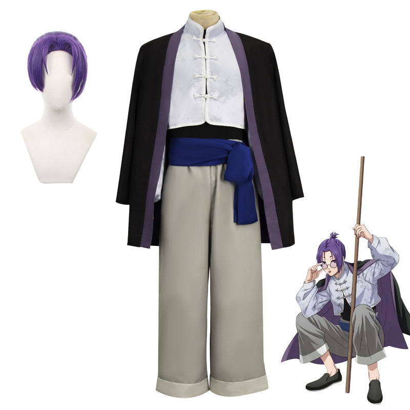 Anime Blue Lock Reo Mikage Kung Fu Costume Uniform Cosplay Outfit Suit